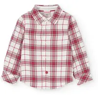 Boboli Poplin Check Pitkähihainen Kauluspaita