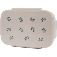 3 Sprouts Lunchbox, Blueberry/Taupe - Cream - ONE SIZE