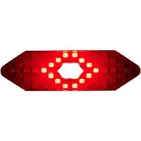 Dunlop POLKUPYÖRÄN TAKAVALAISIN LED-MERKKIVALO LATAUS USB
