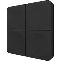 MiBoxer Fjernbetjening - Trådløs Panel - Sort - 4 Zoner - 2.4GHz RF