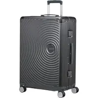 American Tourister Soundbox Alu Spinner 77 - Black - 77