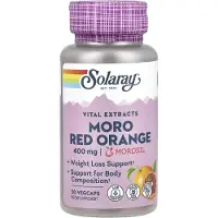 Solaray Morosil Moro Red Orange 400mg Kapselit 30 Yksiköt