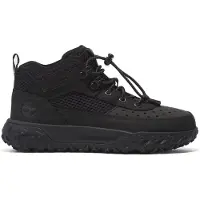 Timberland for boy. TB0A64DR0151 GreenStride Motion 6 low top lace-up leather mountain shoes black (31), Flat, Laces, Casual, Sport, Outdoor