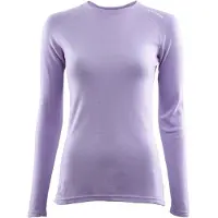 Aclima Women's WarmWool Crewneck Purple Rose Kerrasto yläosat XL