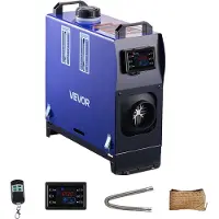 Vevor diesellämmitin, 12-24V 5-8KW, kaikki yhdessä kannettava dieselilmalämmitin kaukosäätimellä ja LCD-näytöllä, nopea lämmitys, hiljainen, 5 litran polttoainesäiliö ajoneuvoihin, pakettiautoihin, ma