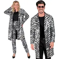 Hobby Hall "HOLIDAY FASHION COAT" (karjatyylinen seeprakuvioinen takki paljeteilla)