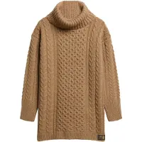 Superdry Cable Pitkähihainen Midi-mekko