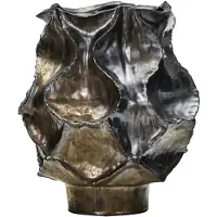 House Doctor Vase, Hdwaves, Antik Metallisk - Brown - ONE SIZE