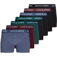 Jack & Jones Bokserishortsit safiiri / ruoko / tummanpunainen / musta