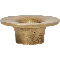 Ferm Living Soothe kynttilänjalka Ø8 cm Messinkipinta