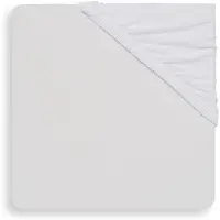 Jollein Muotoonommeltu Aluslakana Puuvillastretch 60x120, Valkoinen
