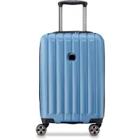 Delsey Longitude 4-pyöräinen Käsimatkatavara 55 cm Laajennettava Sininen