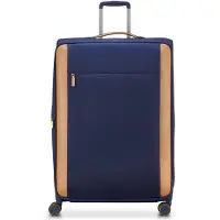 Delsey Montmartre 3 4-pyöräinen vetolaukku 83 cm Laajennettava Sininen