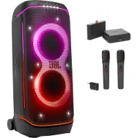JBL Partybox 720 mikeillä + 2 x akku ja laturi