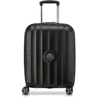 Delsey Carrousel 2 4-pyöräinen Käsimatkatavara 55 cm Laajennettava Musta