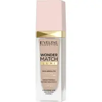 Eveline Cosmetics Wonder Match Lumi kosteuttava ja silottava meikkivoide SPF 20 sävy 15 Natural Neutral 30 ml