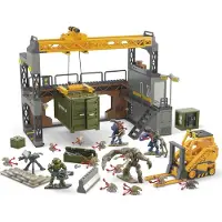 Mega Halo Traxus Tower Rakennuspeli 635 Kappaletta