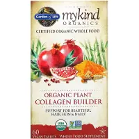 Elämän puutarha,Garden of Life Mykind Organics Orgaaninen Kasvipohjainen Kollageenirakentaja - 60 kasvissyöjätablettia