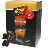 Chef Rene | Lungo Milano - 100 kapselia nespresso-koneisiin