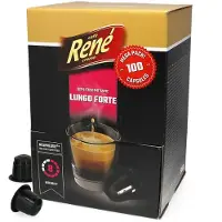Chef Rene | Lungo Forte - 100 kapselia nespresso-koneisiin