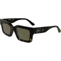 Karl Lagerfeld Aurinkolasit - - KL6182S - Tumma kilpikonna/ Ruskea - Muovi - Neliö