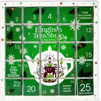 English Tea Shop Luomu Teejoulukalenteri vihreä, 25pss (6 x 50g)
