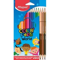 Maped Color'Peps World Colour pencils x15