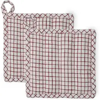 Rosendahl - Garn Patalappu 22x22 cm 2 kpl Terrakotta