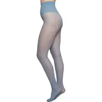 SWEDISH STOCKINGS Svea Premium Tights Dusty Blue L
