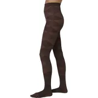 SWEDISH STOCKINGS Rebecka Argyle Tights Dark Brown M