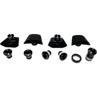 Fsa Sl-k Abs Screws And Nuts Kit Musta