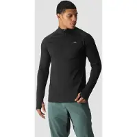 ICANIWILL Essential 1/4 Zip Thermal Seamless Long Sleeve Black