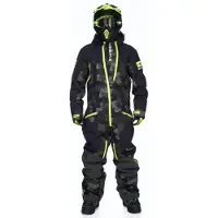 Sweep peak light kuorihaalari, musta/camo/keltainen - 3xl