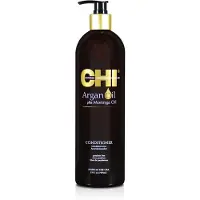 CHI Argan Oil Conditioner ravitseva hoitoaine kuiville ja vaurioituneille hiuksille 739 ml
