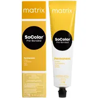 Matrix SoColor Pre-Bonded Blended kestohiusväri sävy 7RR+ Medium Blonde Red 90 ml