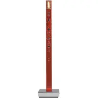 Ingo Maurer Pöytävalaisin , My New Flame, himmennettävä, Punainen, Olohuone, Metalli, Design