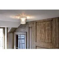 SERIEN LIGHTING Kattovalaisin , himmennettävä, Läpinäkyvä, Olohuone, Lasi