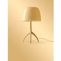 Foscarini Pöytävalaisin , himmennettävä, Keltainen, Alumiini
