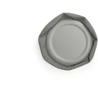 Lampe Gras Kattovalaisin , Läpinäkyvä, Olohuone, Metalli