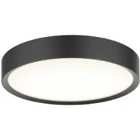 Halo Design Kattovalaisin , himmennettävä, Musta, Olohuone, Muovi
