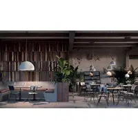 Diesel living with Lodes Riippuvalaisin , himmennettävä, Harmaa, Ruokailutila, Betoni