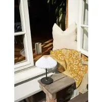 Halo Design Pöytävalaisin , himmennettävä, Valkoinen, Olohuone, Metalli