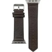 Aarni Apple Watch hirvennahkainen tummanruskea ranneke 38/40/41 mm