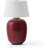 Audo Copenhagen Pöytävalaisin , Torso, himmennettävä, Punainen, Olohuone, Keramiikka, Design