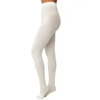 SWEDISH STOCKINGS Freja Organic Wool Tights Ivory L