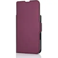 Wave Book Case MagSafe lompakkokotelo iPhone 17 Pro Max Smoky Sangria