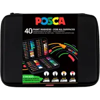Posca Gift Case Tussi 40 Yksiköt