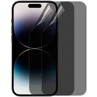 CaseOnline 2-kpl Privacy Näytönsuoja 3D Pehmeä HydroGel iPhone 17 Pro