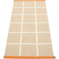 Pappelina , Kudottu Matto Criss Beige 70x150 cm