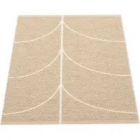 Pappelina Kudottu Matto Leif Light Nougat 70x90 cm